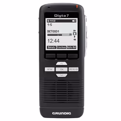 Grundig Digta 7 Mémoire interne + carte mémoire Noir