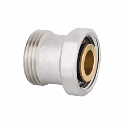 Rallonge 20 mm Laiton nickelé Emballage = 2 pièces Pays : FR Dimensions : Eurokonus DN 20 (3/4) Livraison : 10 jours