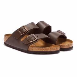 Sandales Arizona Normal Cuir Marron - 39