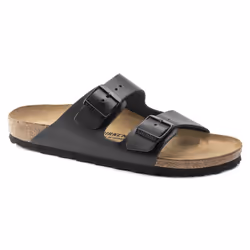Birkenstock Arizona, Sandales, Unisexe, Adulte, Noir, Uniforme, Fermeture de boucle