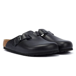 Mules Boston Normal Cuir Noir