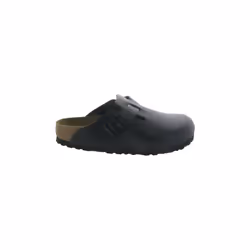 Mules Mixte Boston Lisse Etroite Cuir Noir