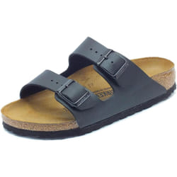 Sandales Arizona Etroite Cuir Noir
