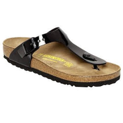Sandales Gizeh Bf Normal Cuir Noir