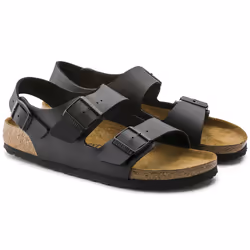 Birkenstock Milano Sandales Unisexe 45 Noir - Vue supplémentaire 3