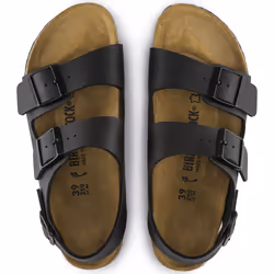 Birkenstock Milano Sandales Unisexe 45 Noir - Vue supplémentaire 9