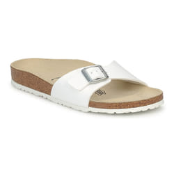 Sandales Madrid Bs Etroite Synthétique Blanc