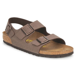 Sandales Milano Etroite Synthétique Marron