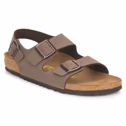 Sandales Milano Etroite Synthétique Marron - 42