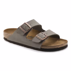 Birkenstock Arizona, Sandales, Unisexe, Adulte, Gris, Stone, Uniforme