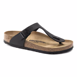 Birkenstock Gizeh, Sandales, Unisexe, Adulte, Noir, Uniforme, Fermeture de boucle