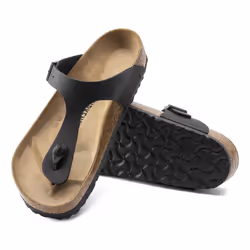 Birkenstock Gizeh Sandales Unisexe Noir - Vue supplémentaire 2