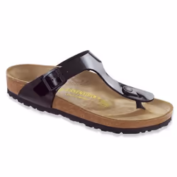 Sandales Gizeh Bf Normal Cuir Noir