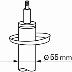 Amortisseur SACHS 312 615 - Vue supplémentaire 3