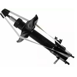 SACHS 317 158 Amortisseur Essieu avant droit Pression de gaz Système bitube Jambe de suspension Goujon en haut NISSAN: Almera II 3/5 portes