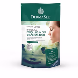 DermaSel GIVE RESPITE DURING COLD SEASON, Sels de bain, Vert, Femelle, Adultes, Maris Sal (Dead Sea Salts). Spezialzusatz Erh ...