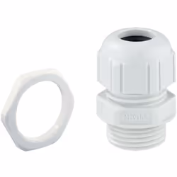 description Presse-étoupe IP68 avec décharge de traction, polyamide, M_ x 1,5 mm, avec contre-écrou Ce texte a été traduit pa ...