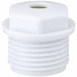 description Pointe de cube M_ x 1,5 mm avec membrane d'étanchéité ouverte, polyéthylène, gris Ce texte a été traduit par une  ...