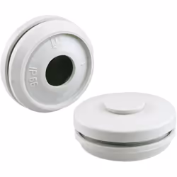 description Embout à membrane double, IP66, avec deux membranes d'étanchéité, fermé, élastomère thermoplastique (TPE), gris,  ...