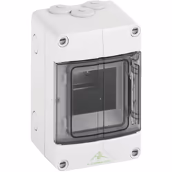 Informations techniques Indice de protection : IP65 Informations techniques Bornes Terre/Neutre : oui Couleur : gris Dimensio ...