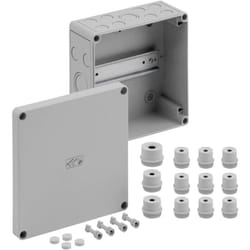 Spelsberg - Boîtier pour bloc de jonction rk 4/18-L 61691201 gris 182 x 180 x 90 Polystyrène expansé (eps) 1 pc(s)