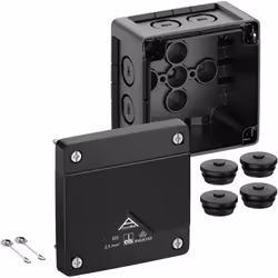description Boîte de dérivation, avec indice de protection IP66/IP67/IP69, section nominale 2,5 mm², certifiée VDE (DIN en 60 ...
