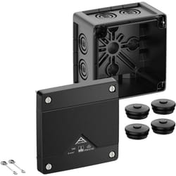40400001 Boîte de dérivation (l x l x h) 102 x 102 x 70 mm noir IP66, IP67, IP69 1 pc(s) - Spelsberg