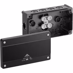 description Boîte de dérivation, avec indice de protection IP66, section transversale nominale 2,5 mmmm², certifiée VDE (DIN  ...