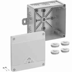 description Boîte de dérivation, avec indice de protection IP66/IP67/IP69, section nominale 10 mm², certifiée VDE (DIN en 606 ...