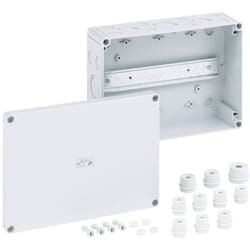 Spelsberg - Boîtier pour bloc de jonction rk 4/34-L 62591701 gris 254 x 180 x 90 Polystyrène expansé (eps) 1 pc(s)