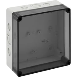 Spelsberg - Coffret d'installation tk ps 1818-8f-tm 10651301 gris clair (ral 7035) 182 x 180 x 84 Polycarbonate, Polystyrène expansé (eps) 1 pc(s)