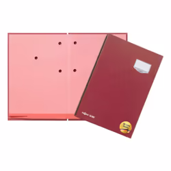 Pagna 24202-01, A4, Carton, Rouge, Portrait, 240 mm, 25 mm