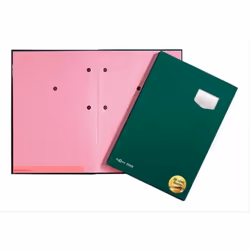Pagna 24102-03, A4, Carton, Plastique, Vert, Portrait, 240 mm, 18 mm