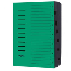 Pagna 24081-03 intercalaire de classement Noir, Vert