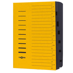 Pagna 24081-05 intercalaire de classement Noir, Jaune