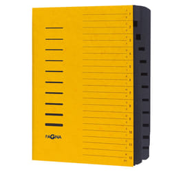 Pagna 24122-05 intercalaire de classement Noir, Jaune