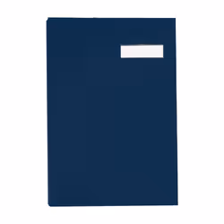 Pagna 24191-22, Porte-documents, A4, Carton, Tissu, Bleu, Portrait, 240 mm