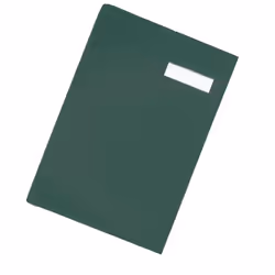Pagna 24191-33, Porte-documents, A4, Carton, Tissu, Vert, Portrait, 240 mm