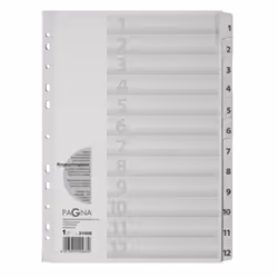 Pagna 31005-08, Blanc, Carton, Polypropylène (PP), A4
