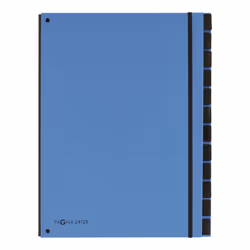 Pagna 24129-13, Bleu, Carton, Polypropylène (PP), A4, 265 mm, 340 mm, 20 mm