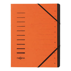 Pagna 40059-12 intercalaire de classement Orange