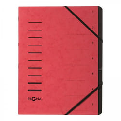Pagna 40058-01 intercalaire de classement Rouge