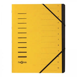 Pagna 40059-05 intercalaire de classement Jaune