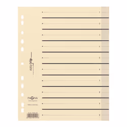 Pagna 44063-09 intercalaire Carton Beige 100 pièce(s)