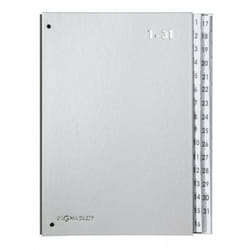 Pagna 24329-14 trieur Argent Carton, Polypropylène (PP) A4