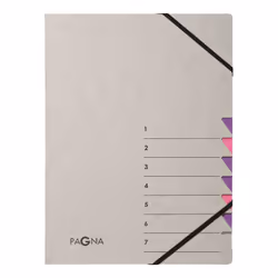 Pagna 44307-10, Gris, Violet, Carton, A4, 240 mm, 320 mm, 4 mm