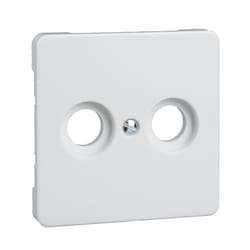 Schneider Electric 206024 Plaque de commutation et obturateur Blanc