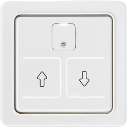 Schneider Electric 207064 Plaque de commutation et obturateur Blanc
