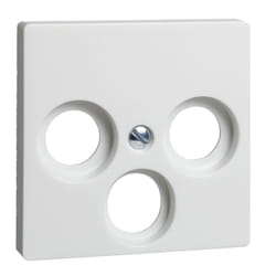 Schneider Electric 266034 Plaque de commutation et obturateur Blanc