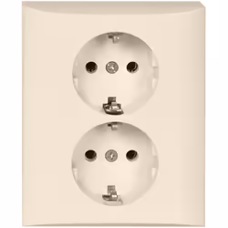 Schneider Electric 275404, Type F, 2P+E, Blanc, Duroplast, IP20, REACh, RoHS